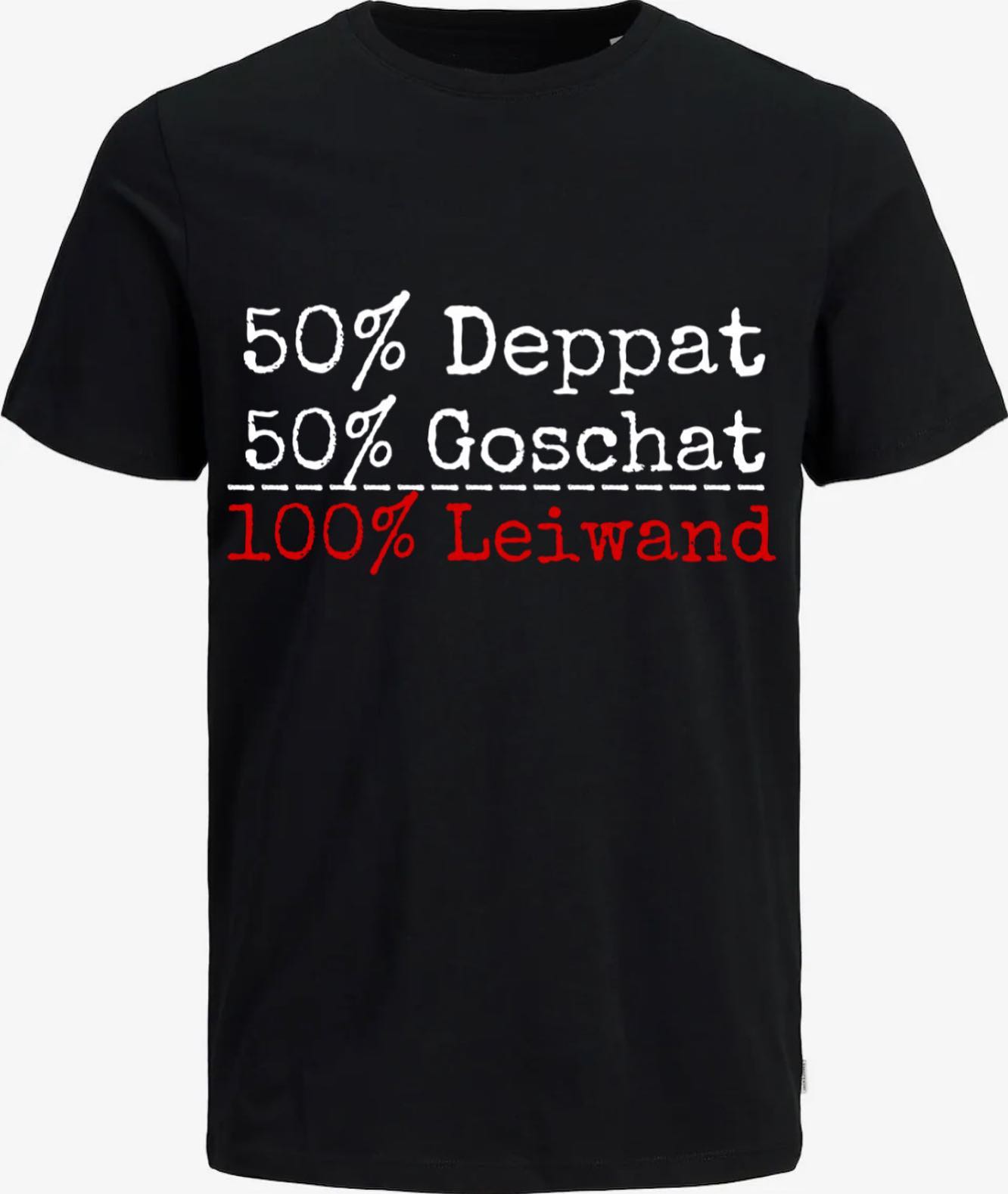 Deppat & Goschat Shirt als Band-Merch