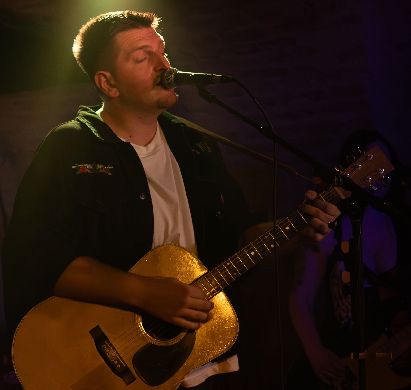 Marvin Drexler live im Secret-Gig-Bühnenlicht